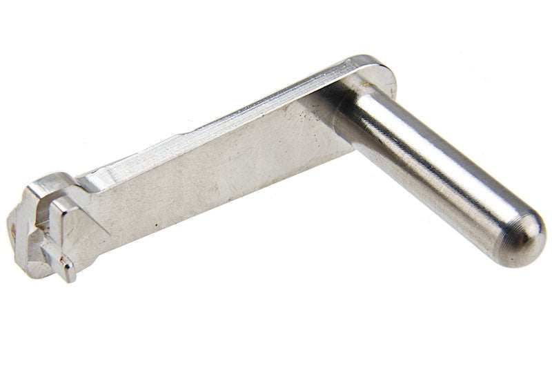 5KU Stainless Steel Type 3 Slide Stop for Tokyo Marui Hi Capa GBB Airsoft (Silver)