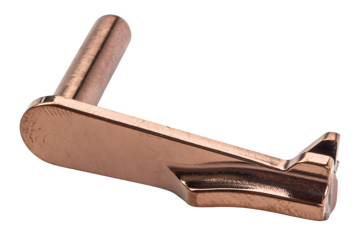 5KU Stainless Steel Slide Stop For Tokyo Marui Hi Capa GBB Airsoft (Type 6/ Brown)