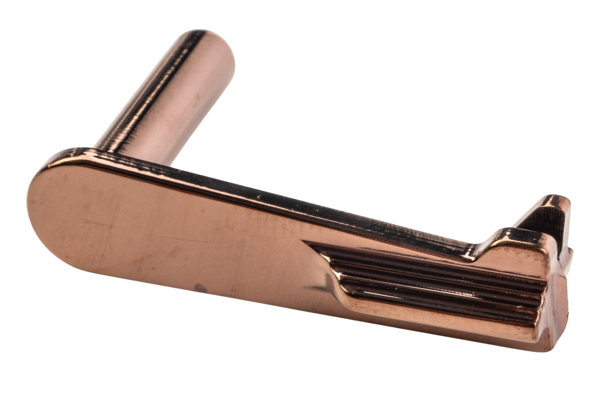 5KU Stainless Steel Slide Stop for Tokyo Marui Hi Capa GBB (Type 7/ Brown)