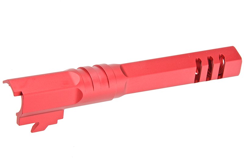 5KU Aluminum Type 2 Outer Barrel For Tokyo Marui Hi Capa 5.1 GBB Airsoft Pistol (Red)
