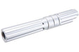 5KU Aluminum Type 1 Outer Barrel For Tokyo Marui Hi Capa 4.3 GBB Airsoft Pistol (Silver)