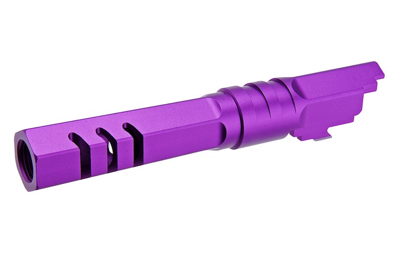 5KU Aluminum Type 2 Outer Barrel For Tokyo Marui Hi Capa 4.3 GBB Airsoft (11mm CW/ Purple)
