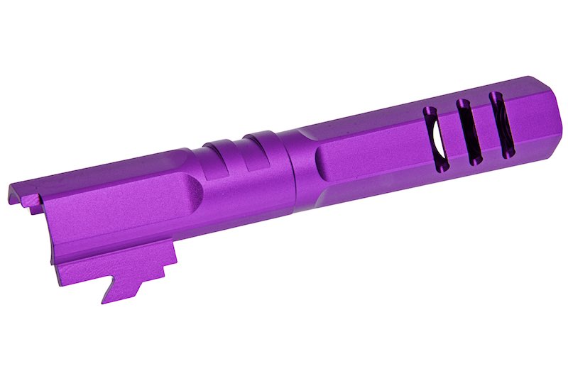 5KU Aluminum Type 2 Outer Barrel For Tokyo Marui Hi Capa 4.3 GBB Airsoft (11mm CW/ Purple)
