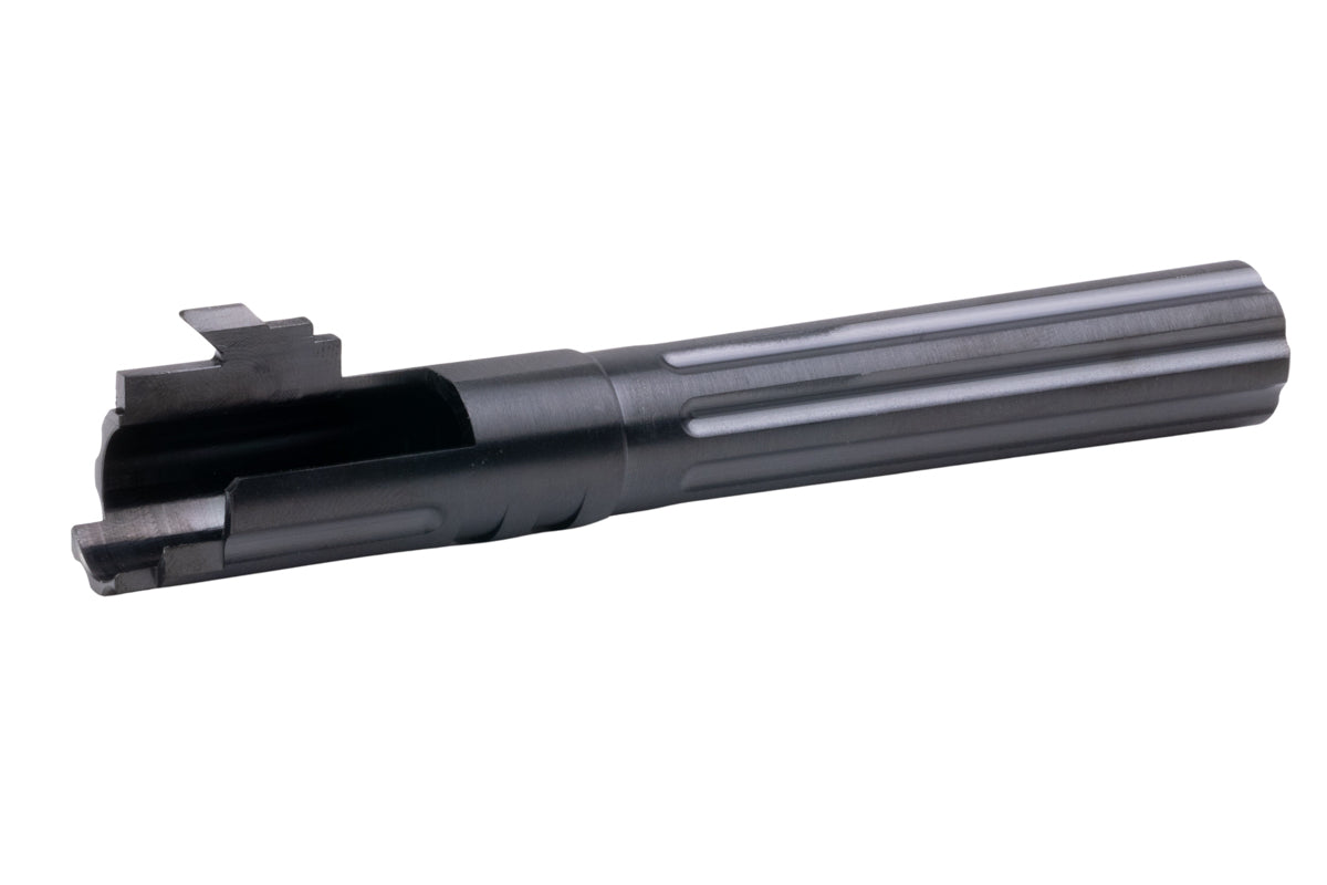 5KU Stainless Steel Straight Patterned Outer Barrel For Tokyo Marui Hi Capa 5.1 GBB Airsoft (M11 CW)
