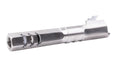 5KU Stainless Steel Outer Barrel For Tokyo Marui Hi Capa 4.3 GBB Airsoft (M11 CW/ Silver)