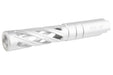 5KU Aluminum Hollow Outer Barrel For Tokyo Marui Hi Capa 4.3 GBB Airsoft Pistol (Silver)
