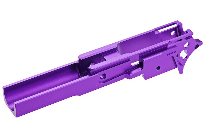 5KU 3.9 inch Type 2 Infinity Aluminum Frame For Tokyo Marui Hi Capa GBB Pistol (Purple)