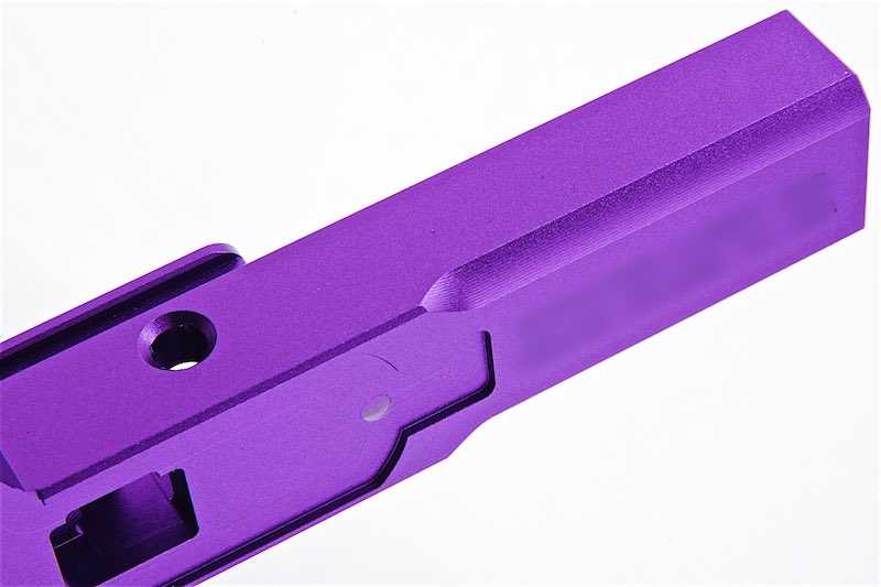 5KU 3.9 inch Type 2 Infinity Aluminum Frame For Tokyo Marui Hi Capa GBB Pistol (Purple)
