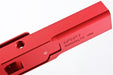 5KU 3.9 inch Type 2 Infinity Aluminum Frame For Tokyo Marui Hi Capa GBB Pistol (Red)