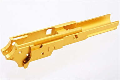 5KU 3.9 inch Type 3 Infinity Aluminum Frame For Tokyo Marui Hi Capa GBB Pistol (Gold)