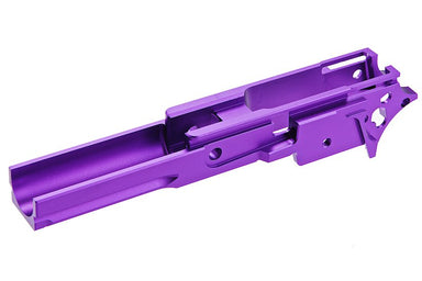 5KU 3.9 inch Type 3 Infinity Aluminum Frame For Tokyo Marui Hi Capa GBB Pistol (Purple)