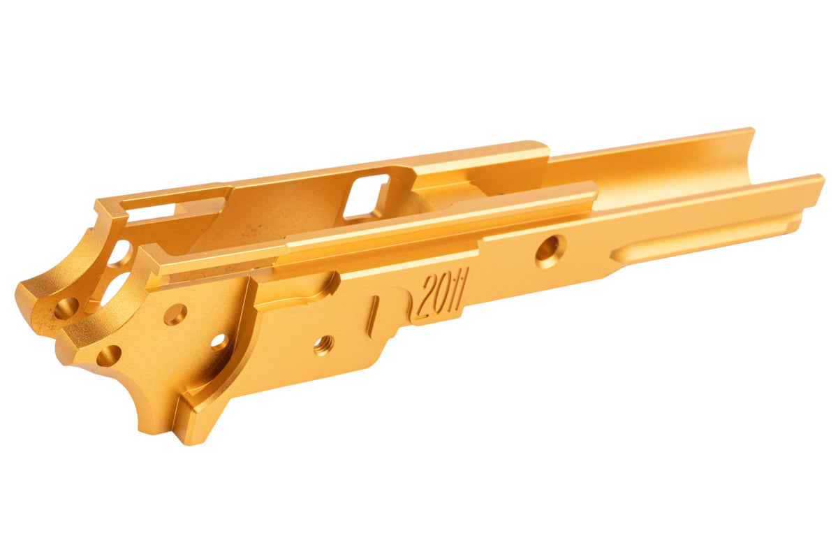 5KU Aluminum 3.9 inch Middle Frame For Tokyo Marui Hi Capa GBB Airsoft (Type 4 2011/ Gold)
