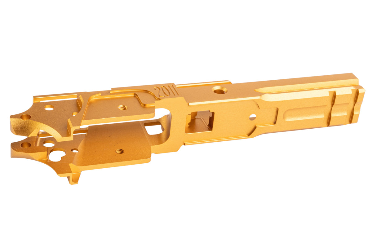 5KU Aluminum 3.9 inch Middle Frame For Tokyo Marui Hi Capa GBB Airsoft (Type 4 2011/ Gold)