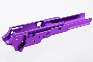 5KU Aluminum 3.9 inch Type 4 2011 Frame For Tokyo Marui Hi Capa GBB Airsoft (Purple)