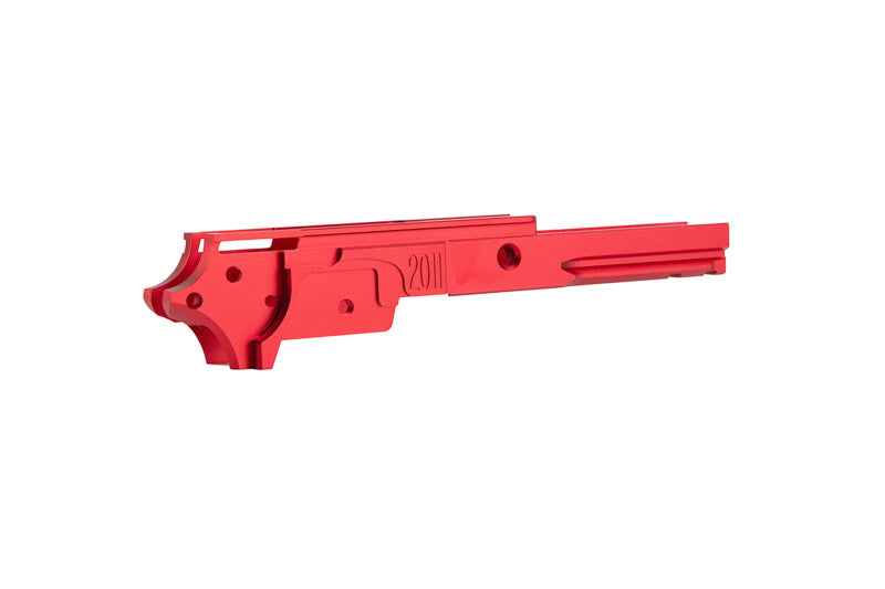 5KU Aluminum 3.9 inch Type 4 Frame For Tokyo Marui Hi Capa GBB (2011/ Red)