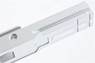5KU Aluminum 3.9 inch Type 4 2011 Frame For Tokyo Marui Hi Capa GBB Airsoft (Silver)