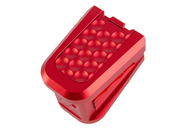 5KU CNC Aluminum Magazine Extension Pad For Tokyo Marui G Series GBB (Red)