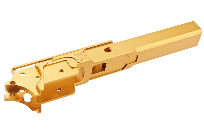 5KU Aluminum Type 1 Middle Frame For Tokyo Marui Hi Capa 4.3 Airsoft GBB (Gold)