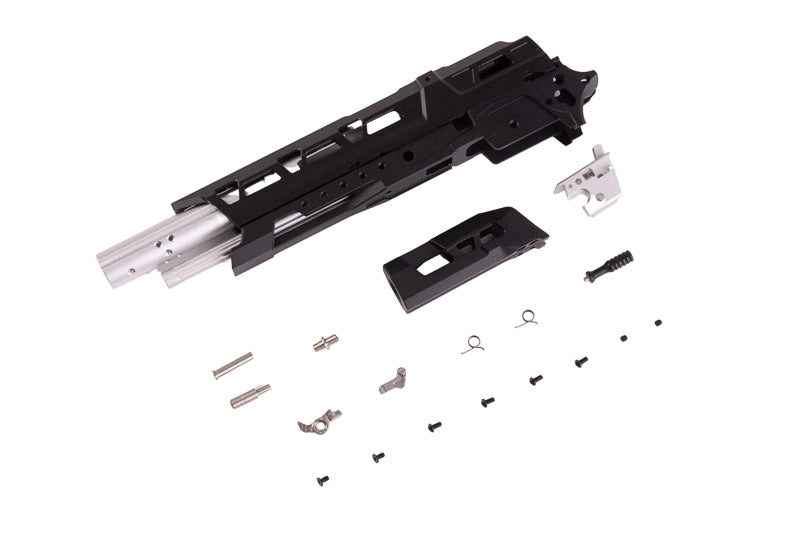 5KU CNC Aluminum EX 01 Frame Kit w/ Silver Barre For Tokyo Marui Hi Capa GBB