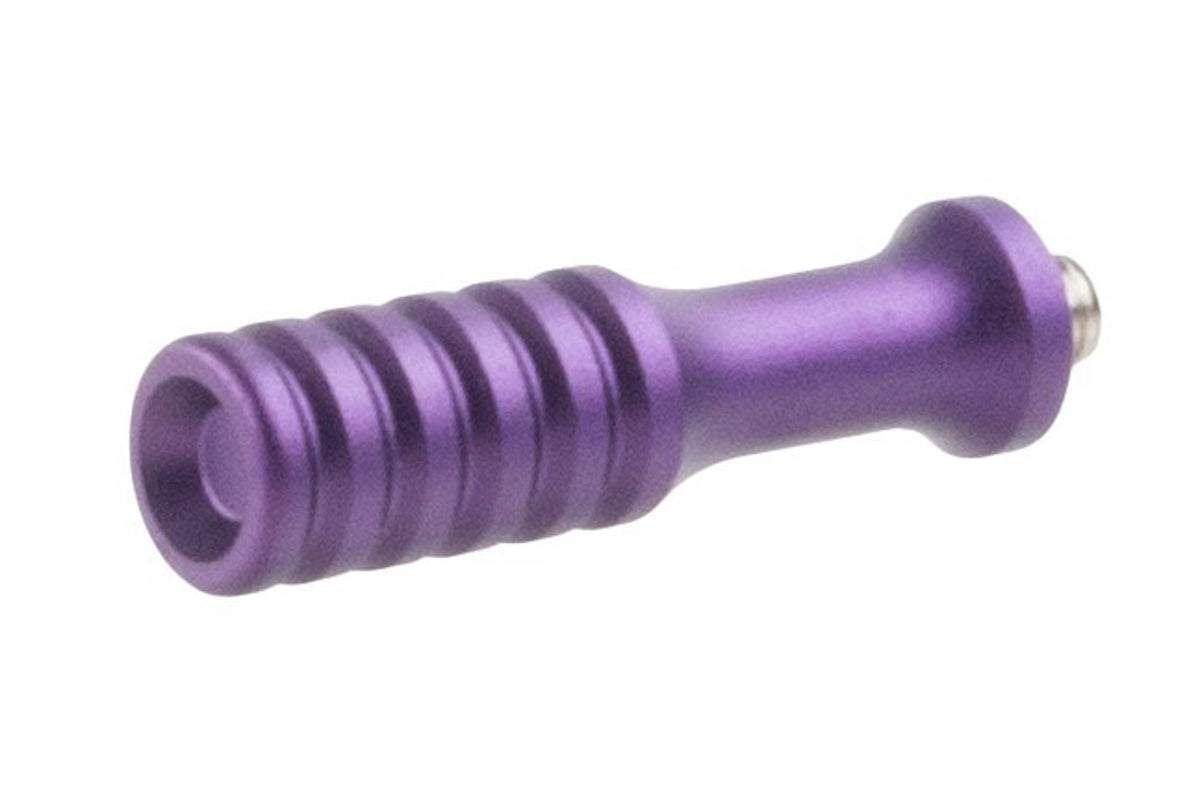5KU CNC Aluminum EX 01 Frame Kit For Tokyo Marui Hi Capa GBB Airsoft (Purple w/ Green Barrel)