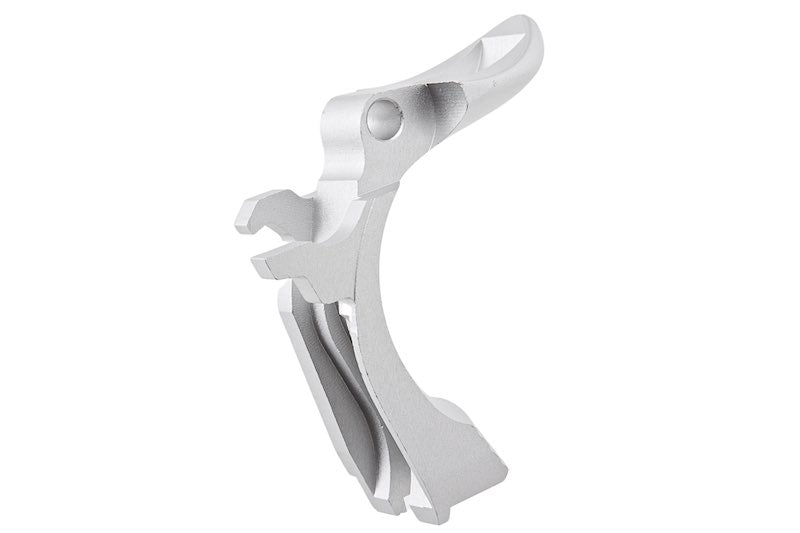 5KU Aluminum Grip Safety For Tokyo Marui Hi Capa GBB Airsoft (Type 1/ Silver)