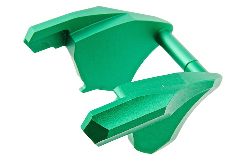 5KU Aluminum Type 1 Ambi Thumb Safety For Tokyo Marui Hi Capa GBB Airsoft (Green)