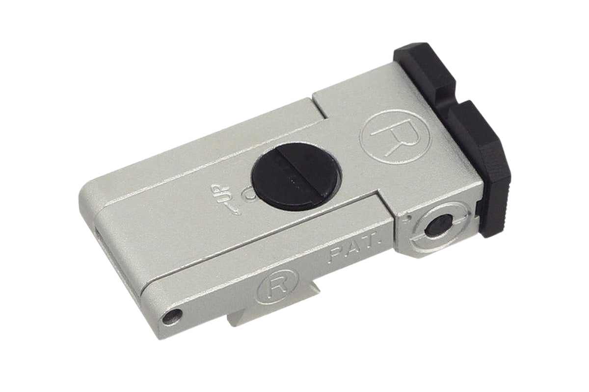 5KU BO Style Rear Sight For Tokyo Marui Hi Capa 5.1 GBB Airsoft (Silver)