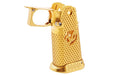 5KU CNC Aluminum Infinity Style Grip For Tokyo Marui Hi Capa GBB (Type 3/ Gold)