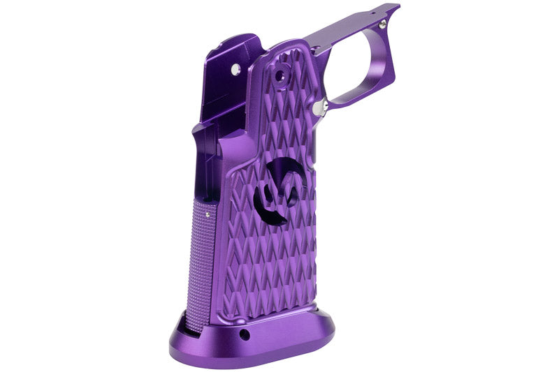 5KU CNC Aluminum Infinity Style Grip For Tokyo Marui Hi Capa GBB (Type 6/ Purple)