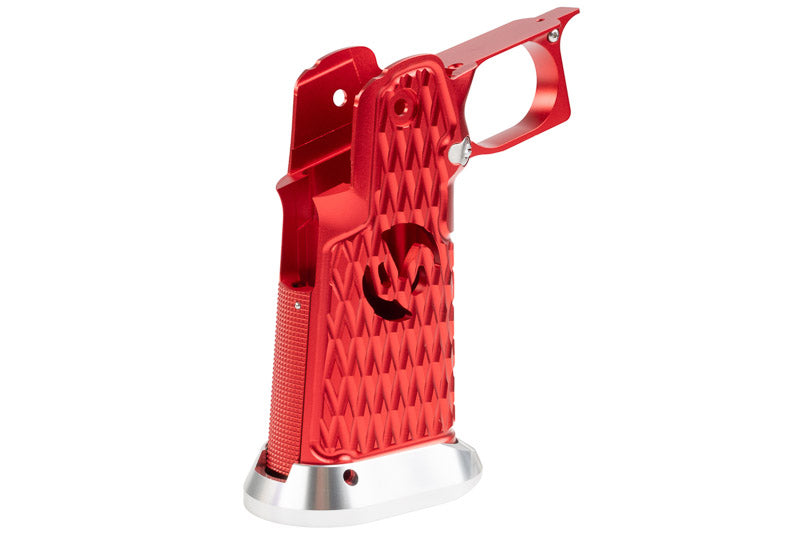 5KU CNC Aluminum Infinity Style Grip For Tokyo Marui Hi Capa GBB (Type 6/ Red)
