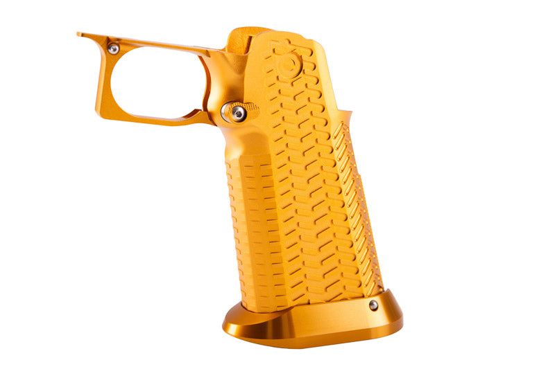 5KU CNC Aluminum Type 6 Grip For Tokyo Marui Hi Capa GBB Airsoft (Gold)