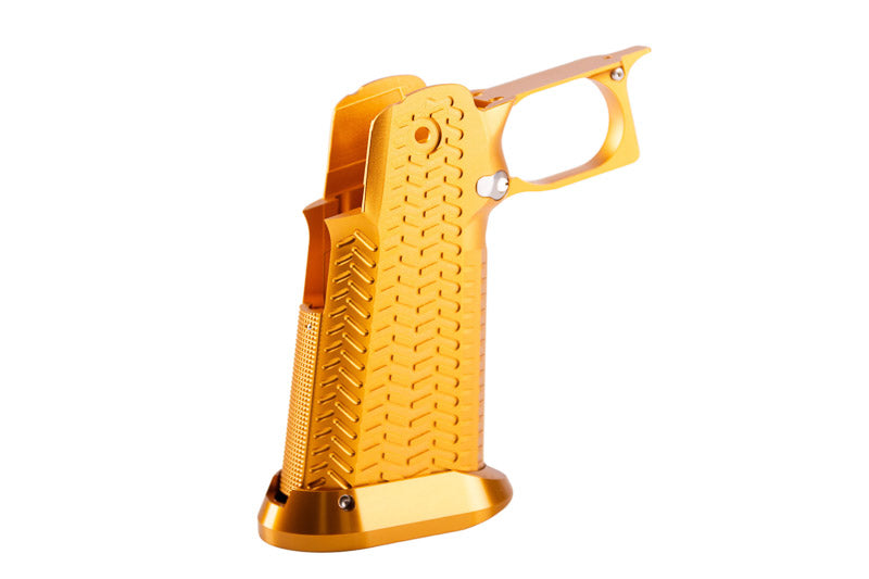 5KU CNC Aluminum Type 6 Grip For Tokyo Marui Hi Capa GBB Airsoft (Gold)