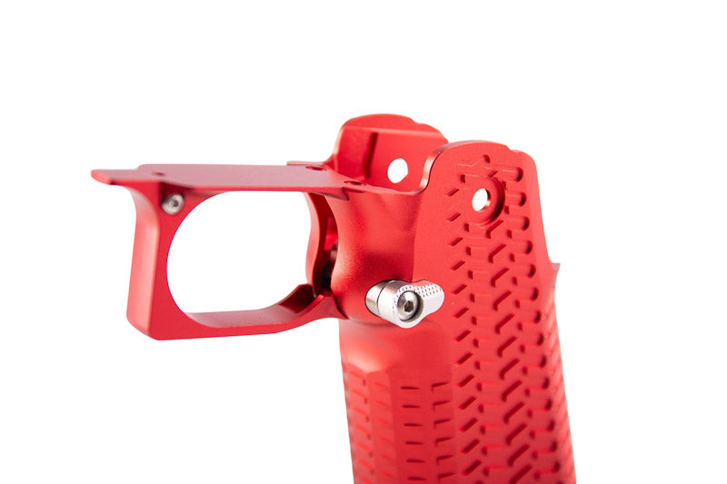 5KU CNC Aluminum Type 6 Grip For Tokyo Marui Hi Capa GBB Airsoft (Red)
