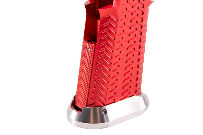 5KU CNC Aluminum Type 6 Grip For Tokyo Marui Hi Capa GBB Airsoft (Red)
