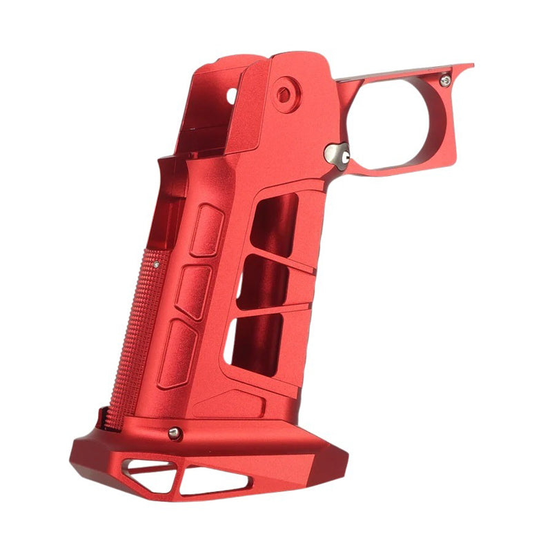 5KU CNC Aluminum Type 7 Pistol Grip For Tokyo Marui Hi Capa GBB Airsoft (Red)