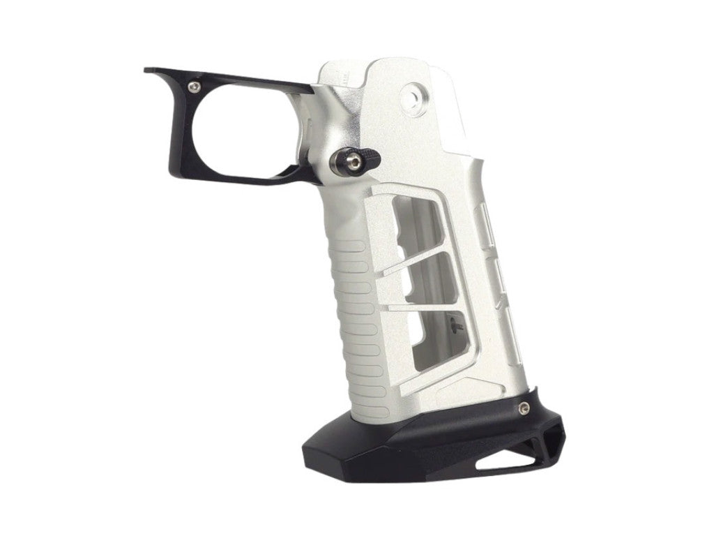 5KU CNC Aluminum Type 7 Pistol Grip For Tokyo Marui Hi Capa GBB Airsoft (Silver)
