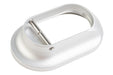 5KU Aluminum XL Infinity Magwell for Tokyo Marui Hi Capa GBB Airsoft (For Aluminum Grip Only/ Matte Silver)