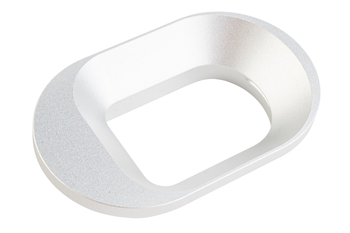 5KU Aluminum XL Infinity Magwell for Tokyo Marui Hi Capa GBB Airsoft (For Aluminum Grip Only/ Matte Silver)