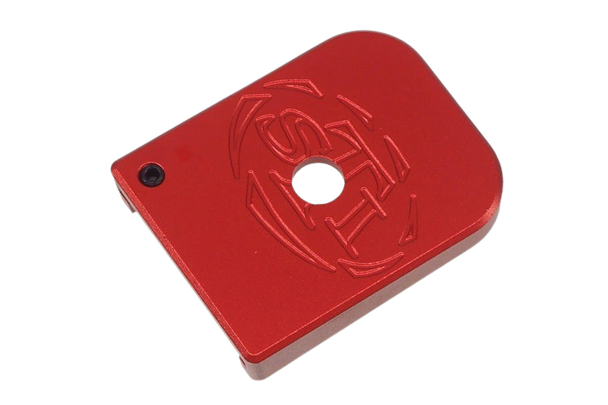 5KU Type 2 STI Style Skinny Magazine Base For Tokyo Marui Hi Capa GBB (Red)