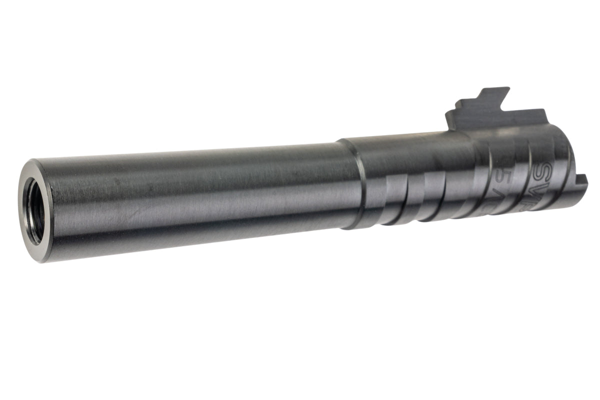 5KU Infinity SVP Stainless Steel Outer Barrel For Tokyo Marui Hi Capa 4.3 GBB Airsoft (.45ACP Marking)