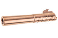 5KU Infinity SVP Stainless Steel Outer Barrel For Tokyo Marui Hi Capa 4.3 GBB Airsoft (.45ACP Marking/ Brown)