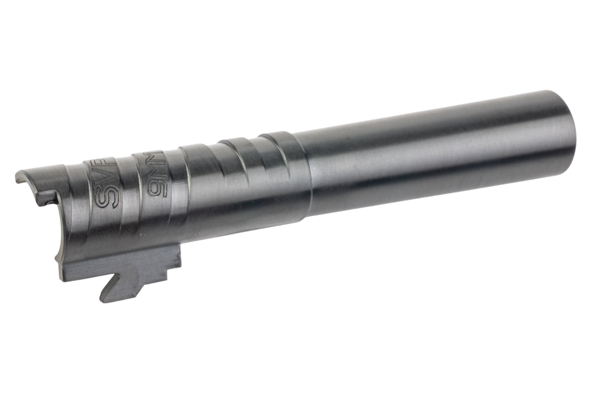 5KU Infinity SVP Stainless Steel Outer Barrel For Tokyo Marui Hi Capa 4.3 GBB Airsoft (9mm Marking)
