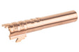 5KU Infinity SVP Stainless Steel Outer Barrel For Tokyo Marui Hi Capa 4.3 GBB Airsoft (9mm Marking/ Brown)