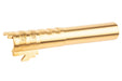 5KU Infinity SVP Stainless Steel Outer Barrel For Tokyo Marui Hi Capa 4.3 GBB Airsoft (9mm Marking/ Gold)