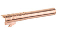 5KU Infinity SVP Stainless Steel Outer Barrel For Tokyo Marui Hi Capa 5.1 GBB Airsoft (.45ACP Marking/ Brown)