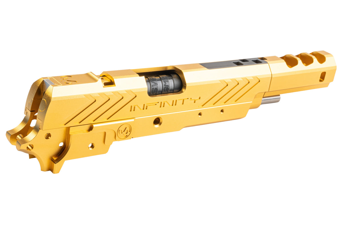 5KU INF Style IMM 7inch Open Slide Kit For Tokyo Marui Hi Capa GBB Airsoft (GD/BK)