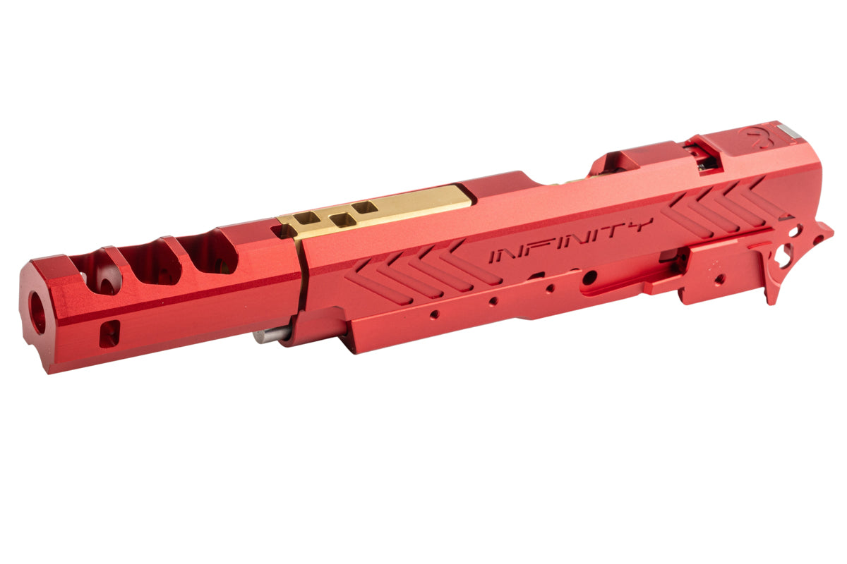 5KU INF Style IMM 7inch Open Slide Kit For Tokyo Marui Hi Capa GBB Airsoft Pistol (RD/GD)