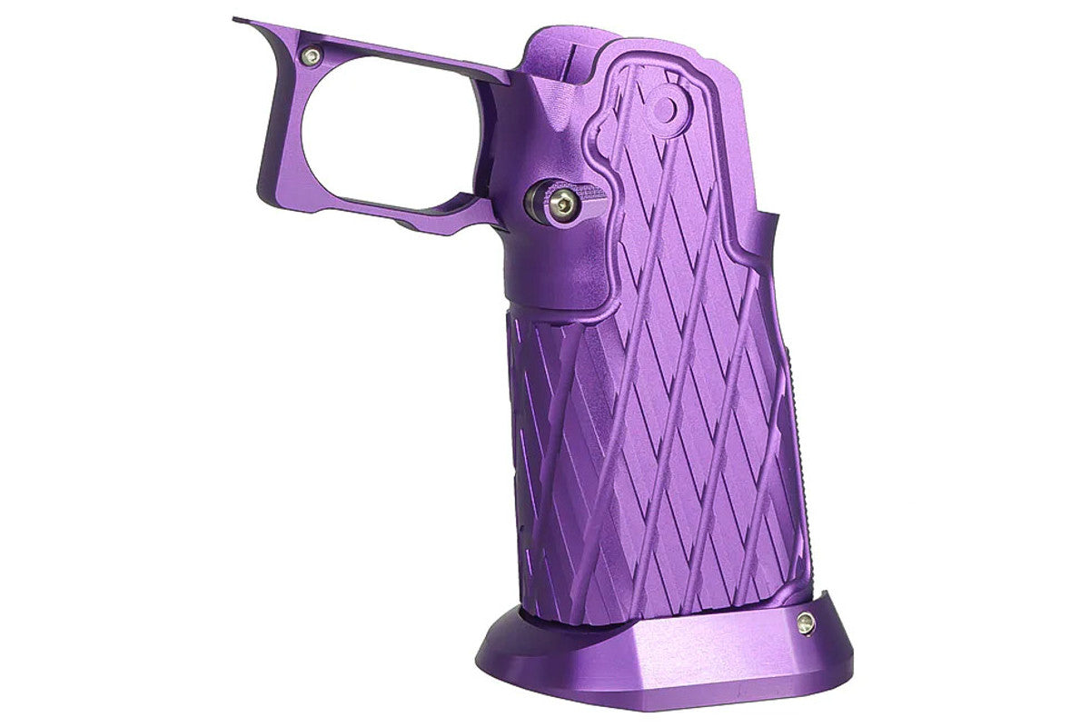 5KU CNC Aluminum Grip For Tokyo Marui Hi Capa GBB Airsoft (Type 11/ Purple)