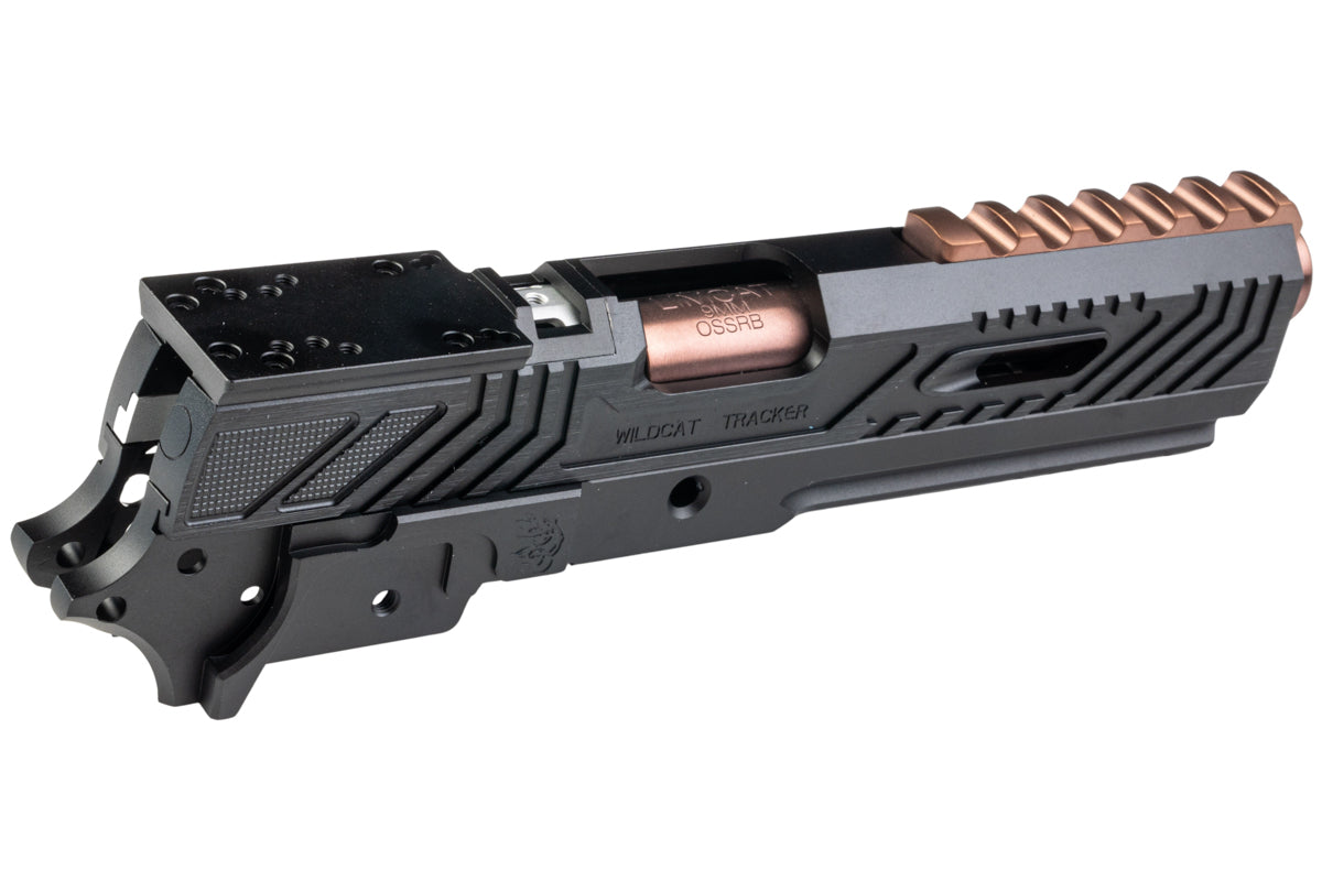 5KU Limcat Wildcat Tracker Carry Optic Slide Kit For Tokyo Marui Hi Capa GBB (Black/ Brown)