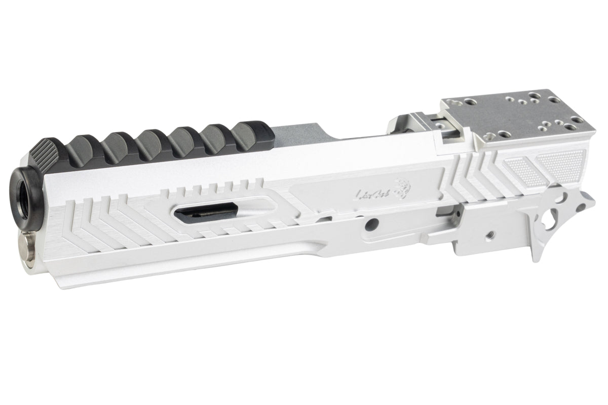 5KU Limcat Wildcat Tracker Carry Optic Slide Kit For Tokyo Marui Hi Capa GBB (Silver/Black)